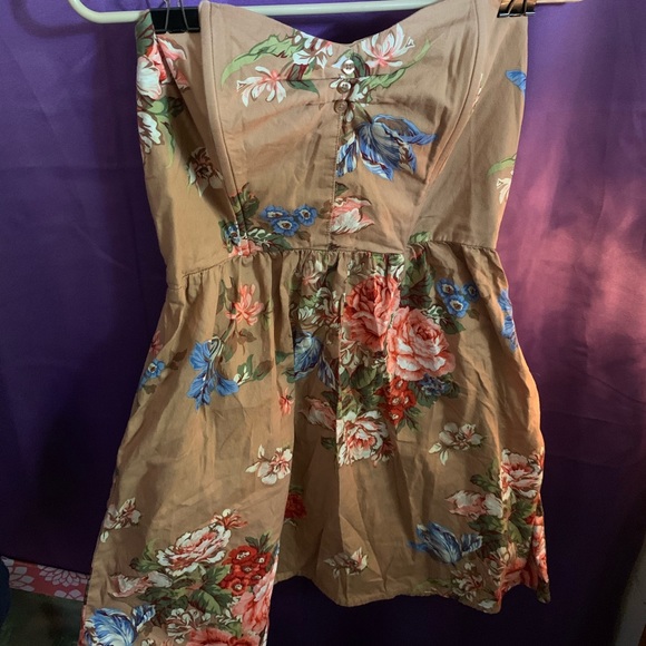 xhilaration strapless dress AND it has pockets! - Picture 1 of 6